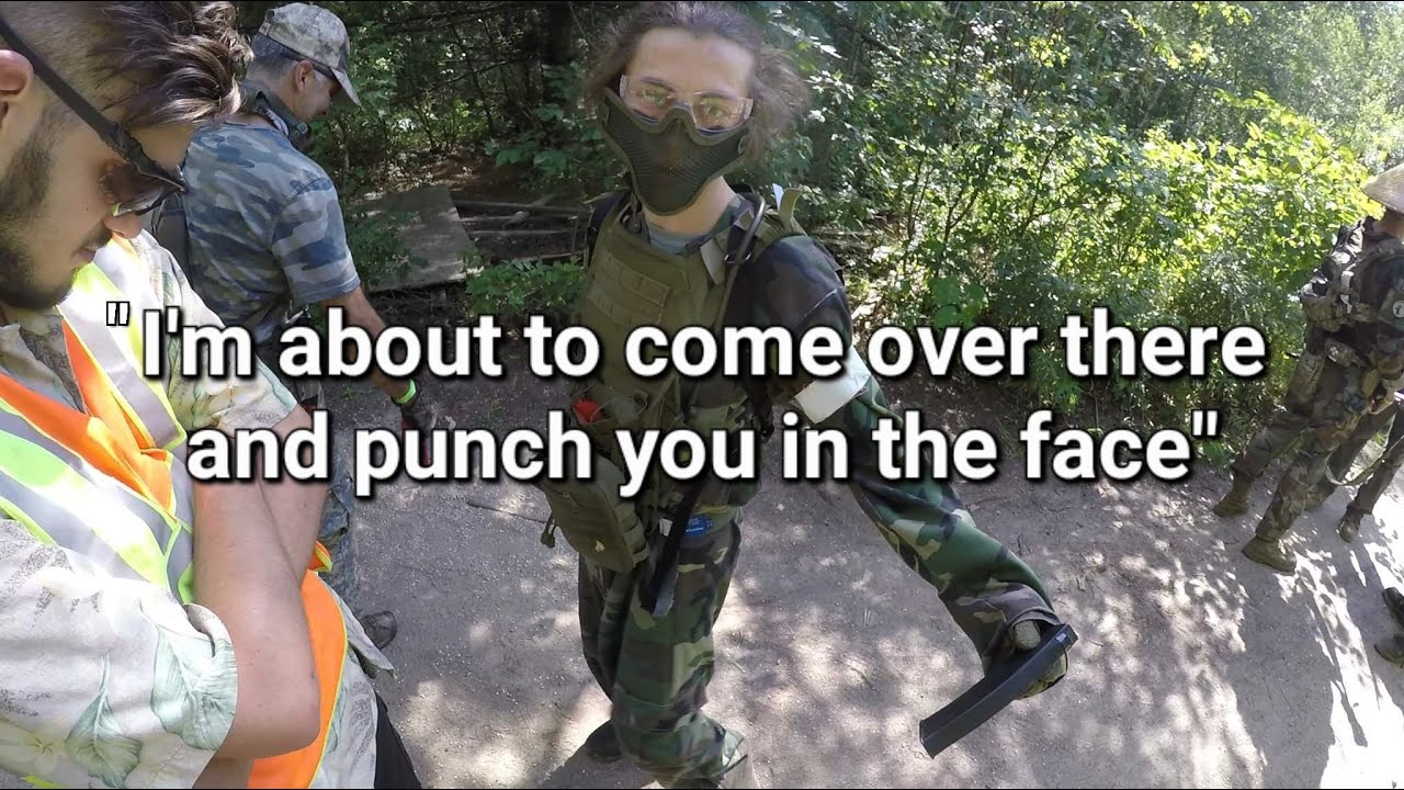 Airsoft Cheater Threatens To Punch Me In The Face YouTube