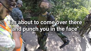 Airsoft Cheater Threatens To Punch Me In The Face