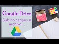 Subir un archivo a Google Drive