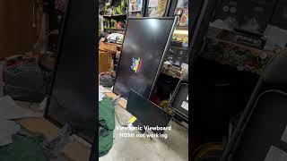 Viewsonic IFP6550-5A HDMI input not working, touch not working, no front button response