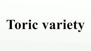 Toric variety