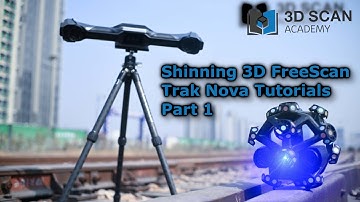 Shinning 3D FreeScan Trak Nova Tutorials Part 1 Unboxing | Installation
