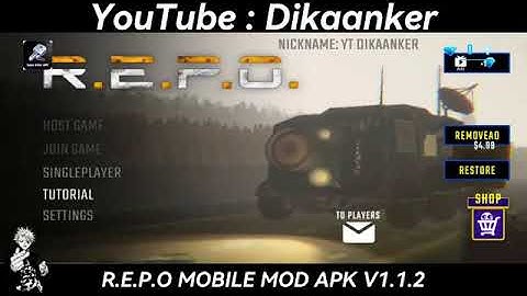 NEW RELEASE‼️R.E.P.O MOBILE Mod Apk V1.1.2 MULTIPLAYER - REPO MOBILE MOD MULTIPLAYER