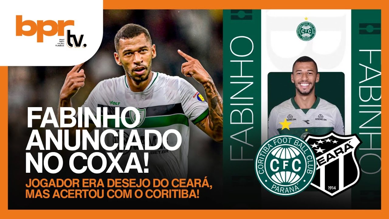 🎩O CHAPÉU NO CEARÁ VAI VALER A PENA? 🤔 COMO JOGA FABINHO? ✅ NOVA CONTRATAÇÃO DO CORITIBA!