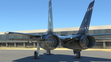 MSFS2020 XBOX SERIES X F-14D SUPER TOMCAT Quick Test Flight after New Update