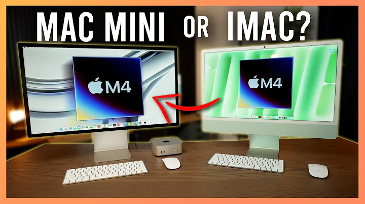 M4 iMac or M4 Mac mini? NOT an easy choice....