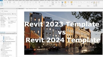 Quick overview - Revit 2023 templates vs. Revit 2024 Templates