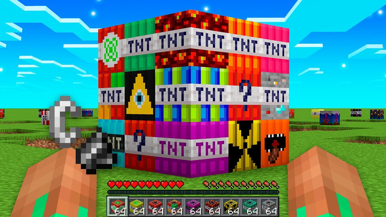 Probé 1.000.000 de TNTS en Minecraft!