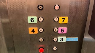 Dover MRQ 25 Traditional oildraulic elevator at the Steinman Park Garage in Lancaster PA