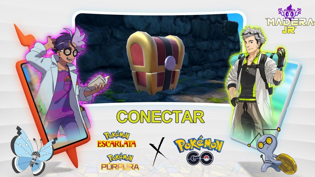 Pokémon GO ya se puede conectar con Pokémon Escarlata y Pokémon Púrpura!  ¡Captura a Gimmighoul Forma Andante y hazlo evolucionar a Gholdengo!