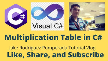 Multiplication Table in C#