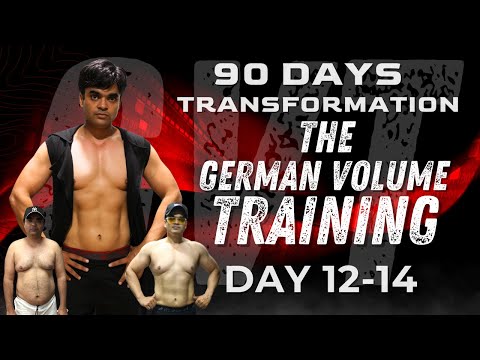 90-Day German Volume Training Journey | GVT Transformation Days 12-14 | Mettas Fitness