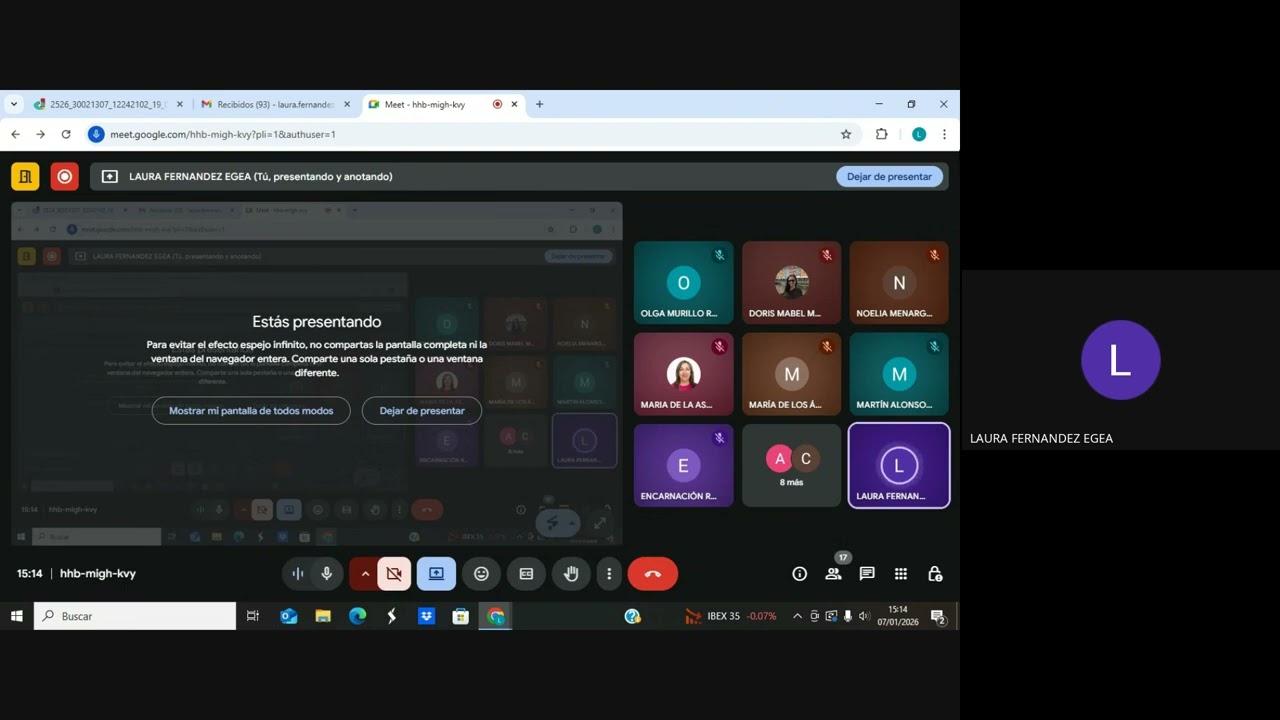 7-01-2026 OFIMÁTICA.  2ª EVAL. TAREA MECANET E INICIO EXCEL