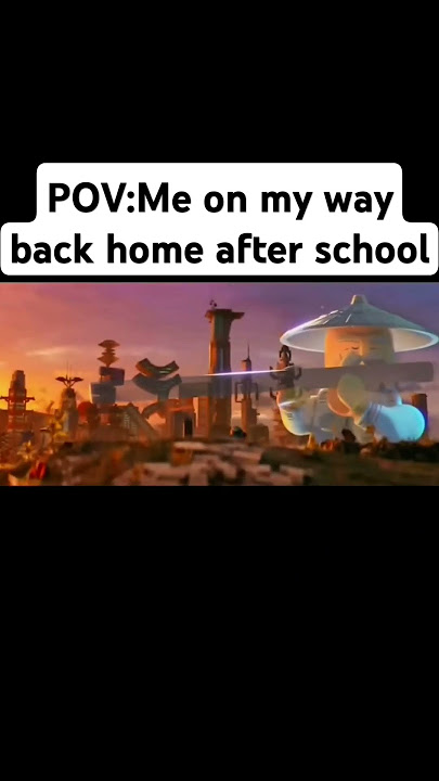 POV:Me on my way back home after school|Ninjago edit #lego #invincible #ninjago