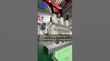 Test preparation for 75000KVA power transformer #transformer #yaweitransformer #factory#yawei