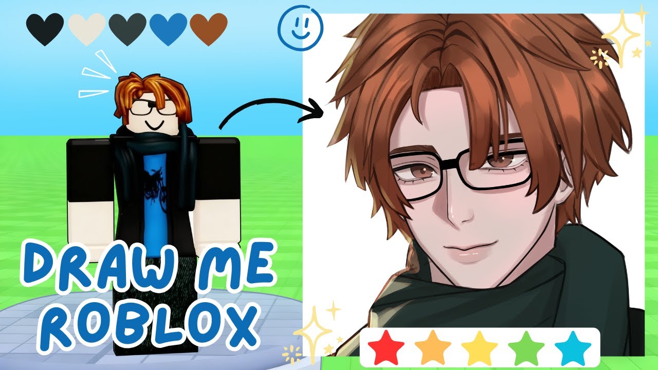 Playing Roblox DRAW ME as a COMPLETE NOOB (Gone Wrong!)