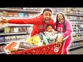 CRAZY GROCERY SHOPPING CHRONICLES WITH DRE AND KEN | VLOGMAS DAY 2