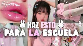 15 BEAUTY TIPS every SCHOOL GIRL NEEDS to LOOK PRETTY! 🧸💗 screenshot 5