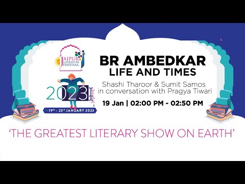 LIVE | BR Ambedkar: Life & Times | Shashi Tharoor and Sumit Samos in conversation with Pragya Tiwari