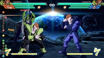 16 block string mixups w/ Cell & Vegeta