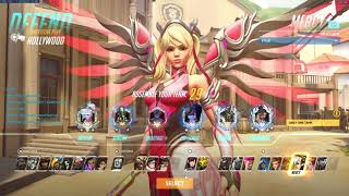 Overwatch Grandmaster - 3 Wins, 1 Draw | Golden Weapon Pink Mercy Gameplay