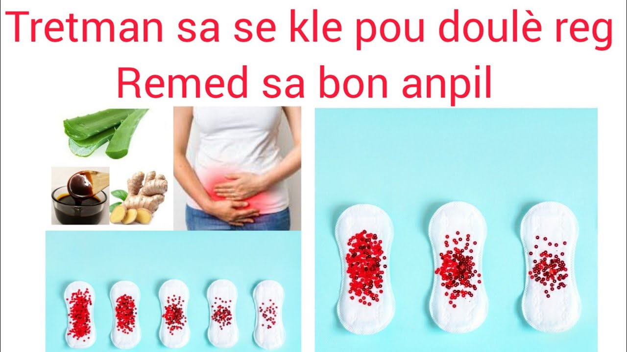 Remed pou doulé regle vant femal,anba ti vant lonbrit fe mal Remed