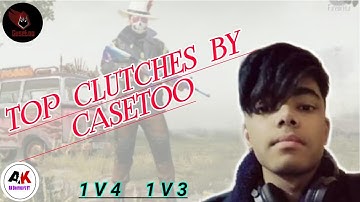 Top Clutches of Casetoo | Top clutches by Aditya Sharma The Casetoo | pubg mobile best 1v4 and 1v3