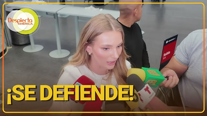 Irina Baeva opina de las acusaciones del abogado de Gabriel Soto | Despierta América