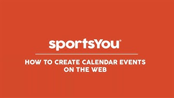 How to Create a Calendar Event on the Web