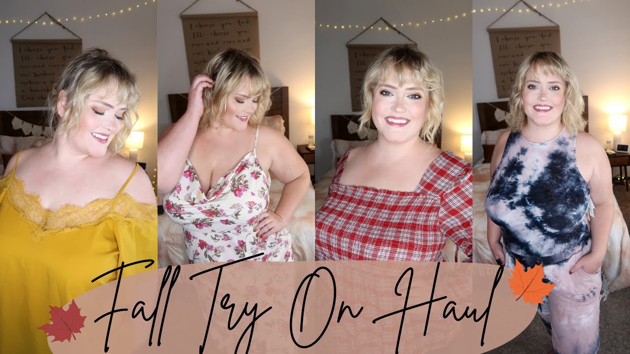 Huge Fall Plus Size Try on Haul | Chic Soul + SHEIN + Walmart - YouTube