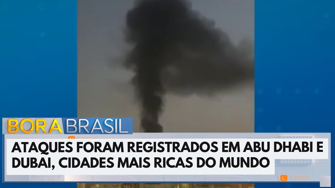 Clima de tensão em Dubai por medo de bombardeios | Bora Brasil