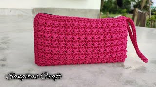 Crochet purse || Macrame Purse || Crochet Purse new design