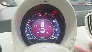 Reset pneu Fiat 500 Fiat 500 Pression Pneu