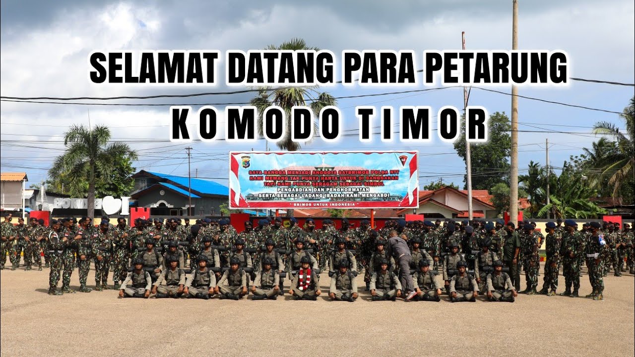 PENERIMAAN BINTARA DAN TAMTAMA REMAJA SATUAN BRIMOB POLDA NTT