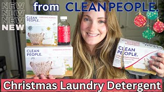 Clean People Christmas Morning Laundry Detergent & More!