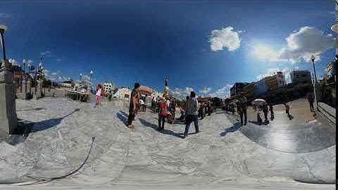 Time warp 360 footage Gopro Max 360