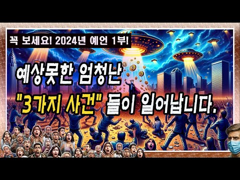   2024년 예언 1부 비트코인과 리플의 몰락 그리고 경제대공황과 외계인 침공