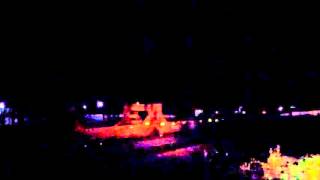 NS 237 passing NB by Blythewood at night