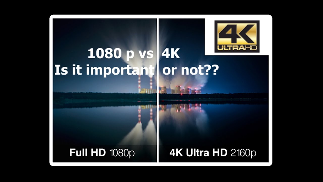 Shooting in 4K video resolution is it important or not??? Should I buy ...