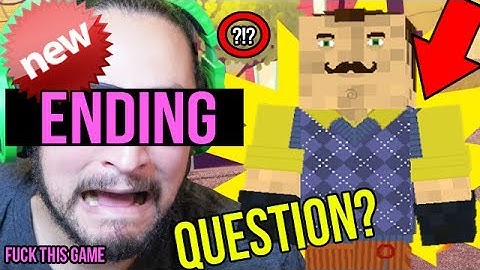 DEFINITIVE ENDING 🔚  - HELLO NEIGHBOR Alpha 4