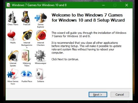 How to Install Windows 7 games on Windows 11/10