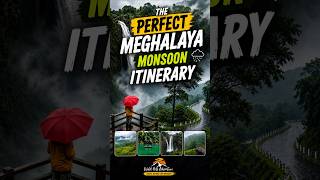 Perfect Monsoon Meghalaya Itinerary | Places Near Shillong You Can't Miss #monsoon #meghalaya