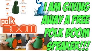 BOOM Swimmer Jr. IPX7 Waterproof Bluetooth Speaker – Rechargeable Battery & Mic (Blue) Polk BOOM bluetooth speaker review & FREE GIVEAWAY from Polk Audio - Swimmer Duo