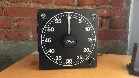 Funcionamiento Timer GraLab 300 en venta.