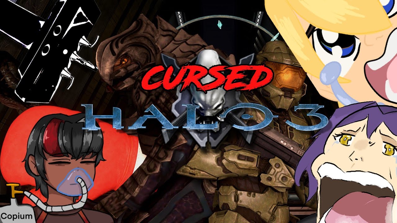 I Made My Friends Play Cursed Halo 3 On Legendary - YouTube
