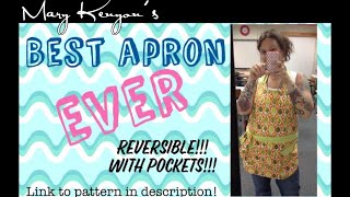 My AWESOMELY EASY Reversible APRON! It’s Sew Easy & SO CUTE!!! GREAT GIFT  Anyone can make!