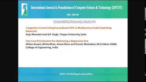 International Journal in Foundations of Computer Science & Technology (IJFCST)