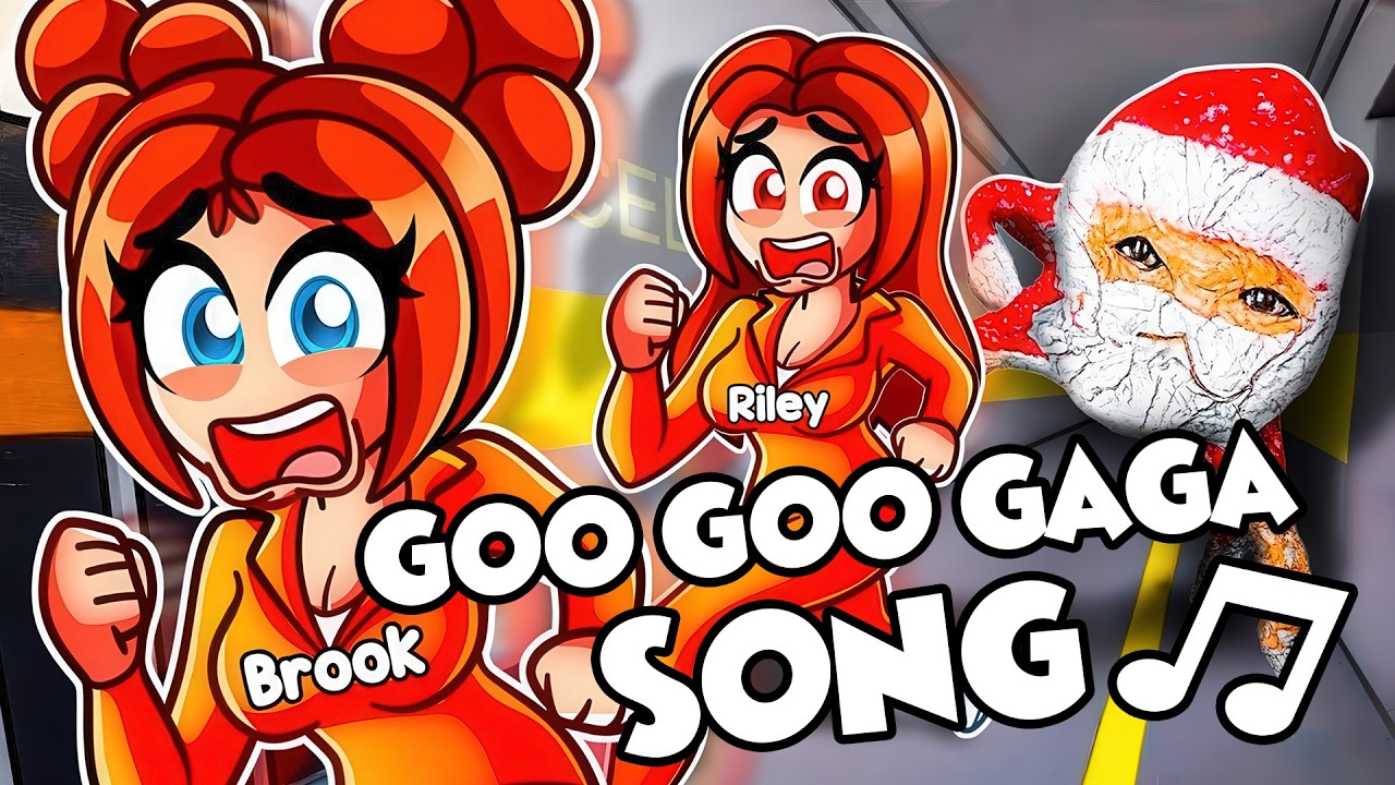 Brook and Riley - GOO GOO GAGA (Roblox Song by Bee) - YouTube