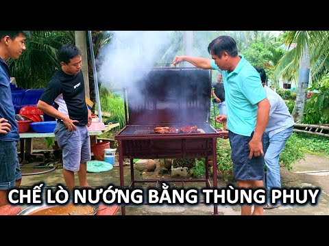 Video Chế Lò Nướng Thịt Bằng Thùng Phuy Và Cái Kết - youtube