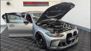 THE ULTIMATE G80 M3, FROZEN PURE GREY, ULTIMATE PACK, CARBON PACK, M P SUSPENSION, FULL PPF, REMUS